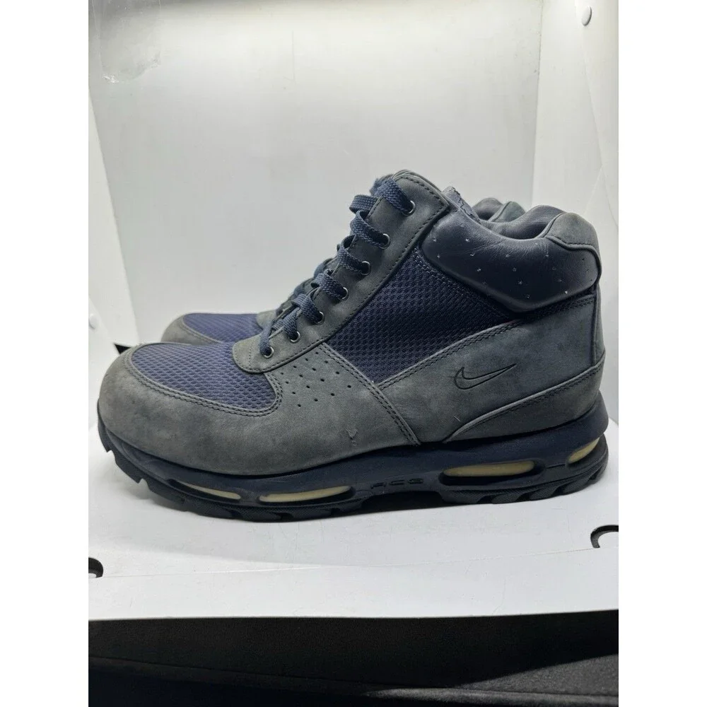 Nike Air Max Goadome ACG Anthracite Black Mens 13 Boots Shoes 865031 904 Leather